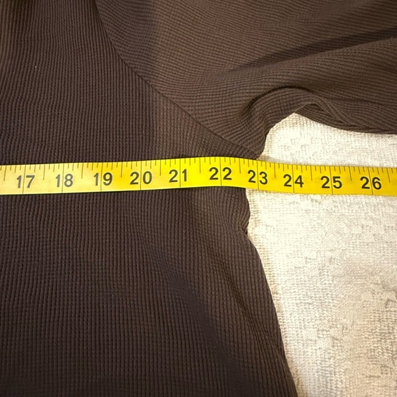 Roaman’s Chocolate V-Neck Tunic - Picture 3 of 7